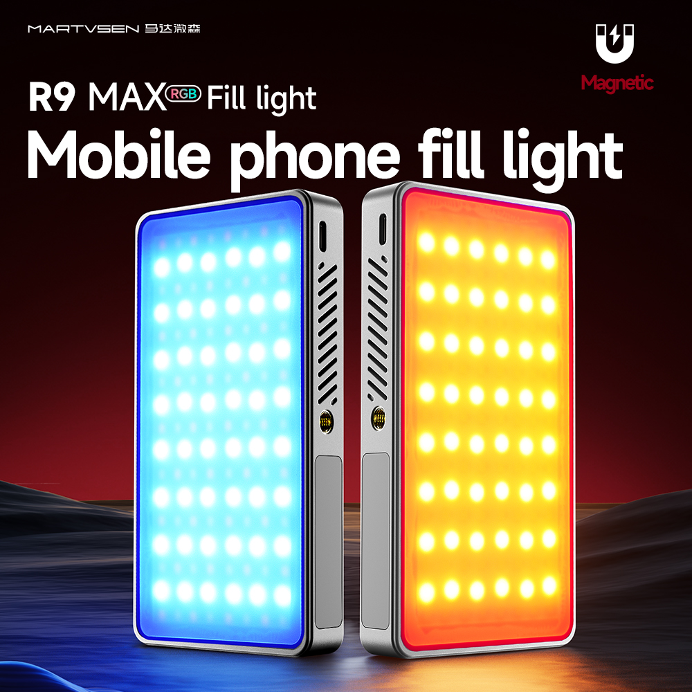 Photography Lighting Styles - Mini Rechargeable R9PRO full-color RGB Camera