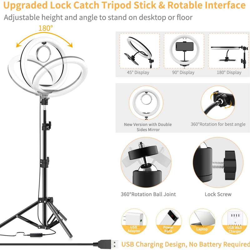 16/26/33cm Selfie Ring Light P – обзор и цена Photography Lighting Home