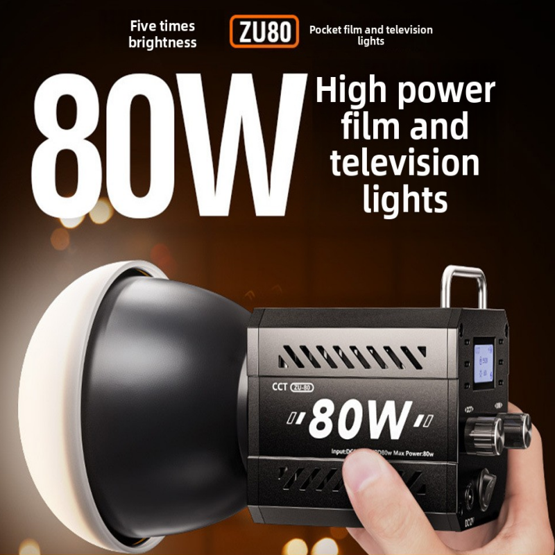 ZU80 High-Power COB Fill Light – обзор и цена Photography Lighting Lamp