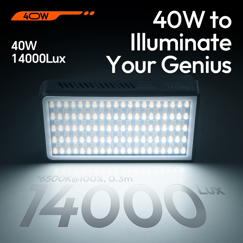 Ulanzi P40 Bi/ RGB 40W Portabl – обзор и цена Photography Lighting Styles