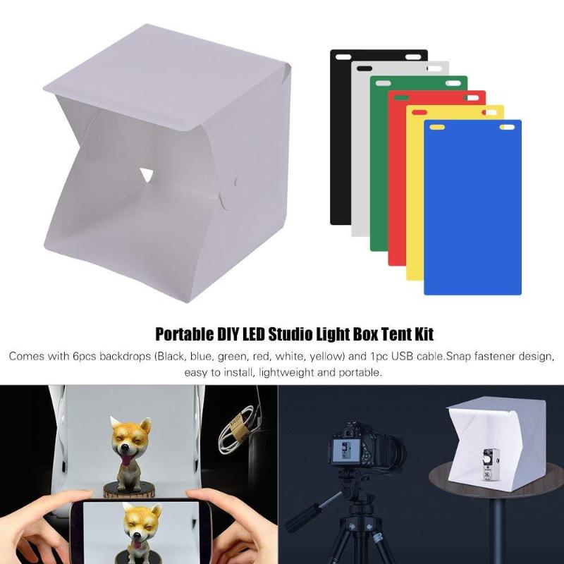 【C】Portable LED Photo Studio L – обзор и цена Photography Lighting Styles