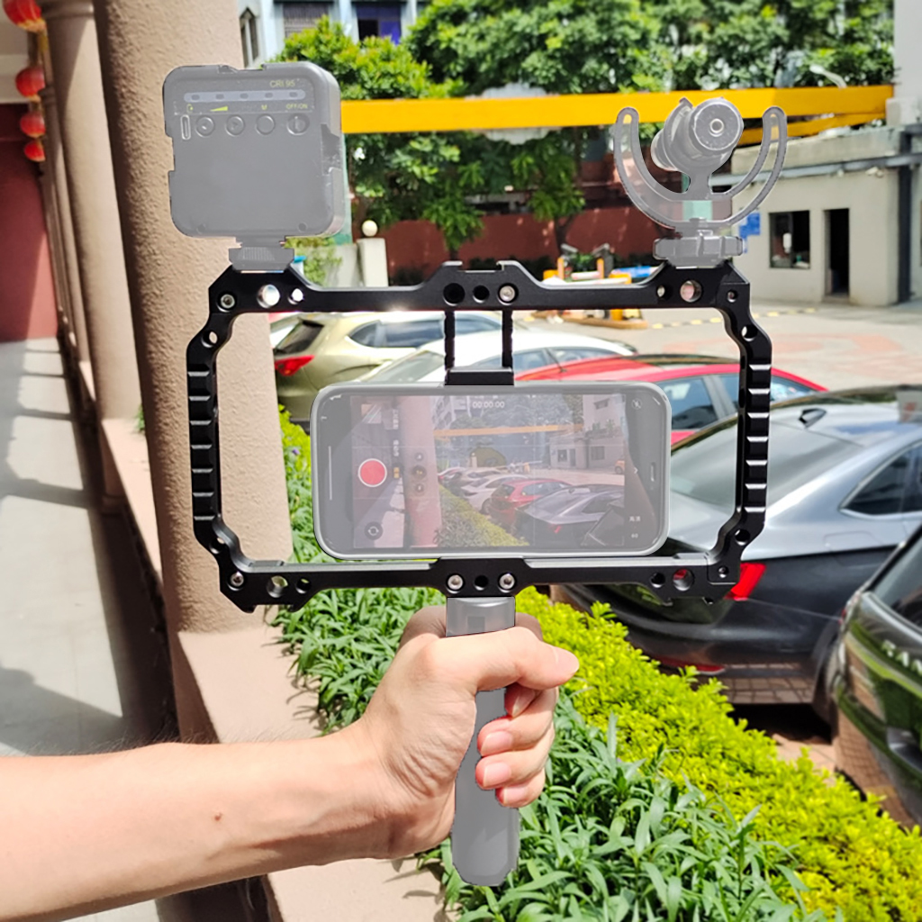 Universal Metal Phone Cage Rig – обзор и цена Photography Lighting Rig