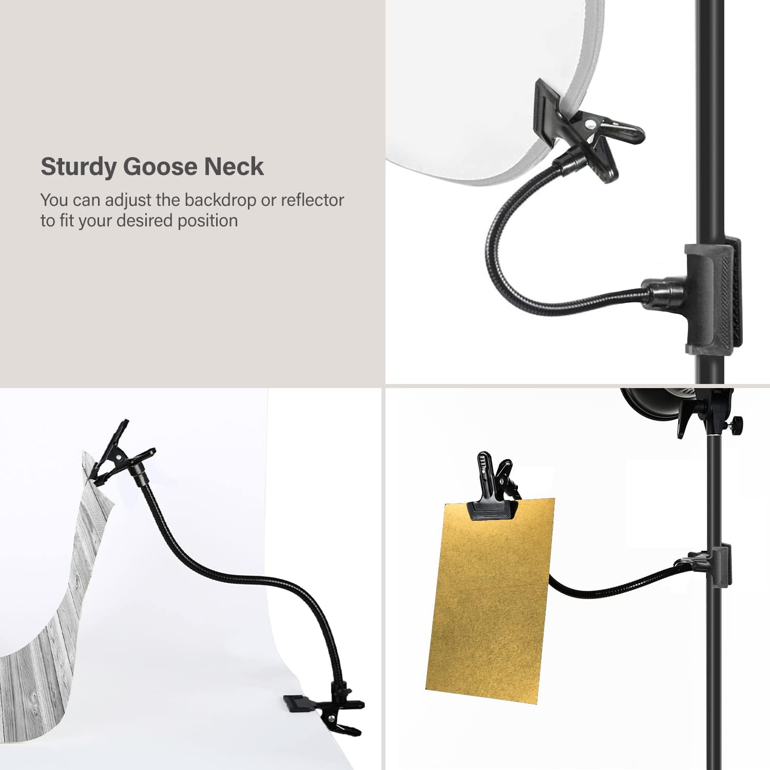 Background Holder Clamp W/ Fle – обзор и цена Reflector Arm Clamp