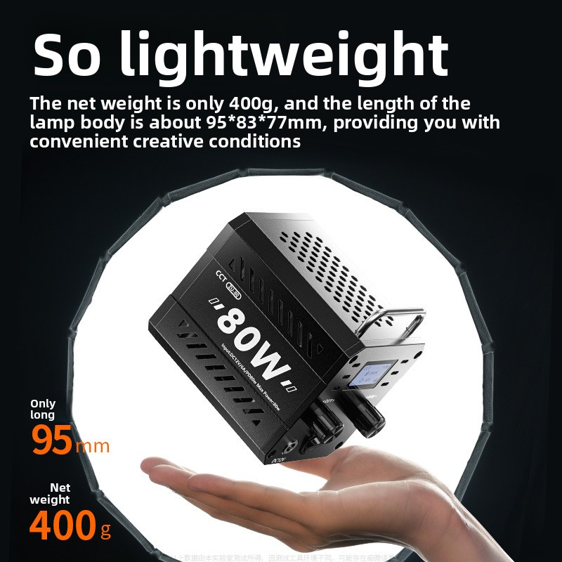 ZU80 80w Handheld Exterior Lam – обзор и цена Photography Lighting Lamp