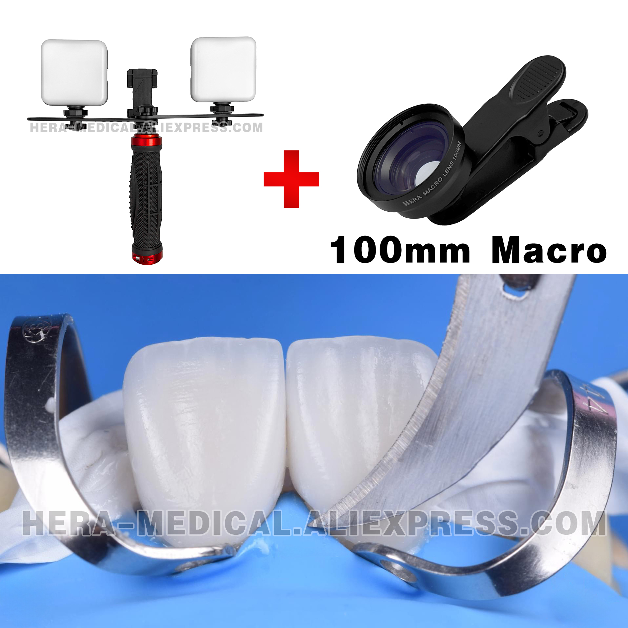 Dental Photography LED Light B – обзор и цена Photography Lighting Lamp