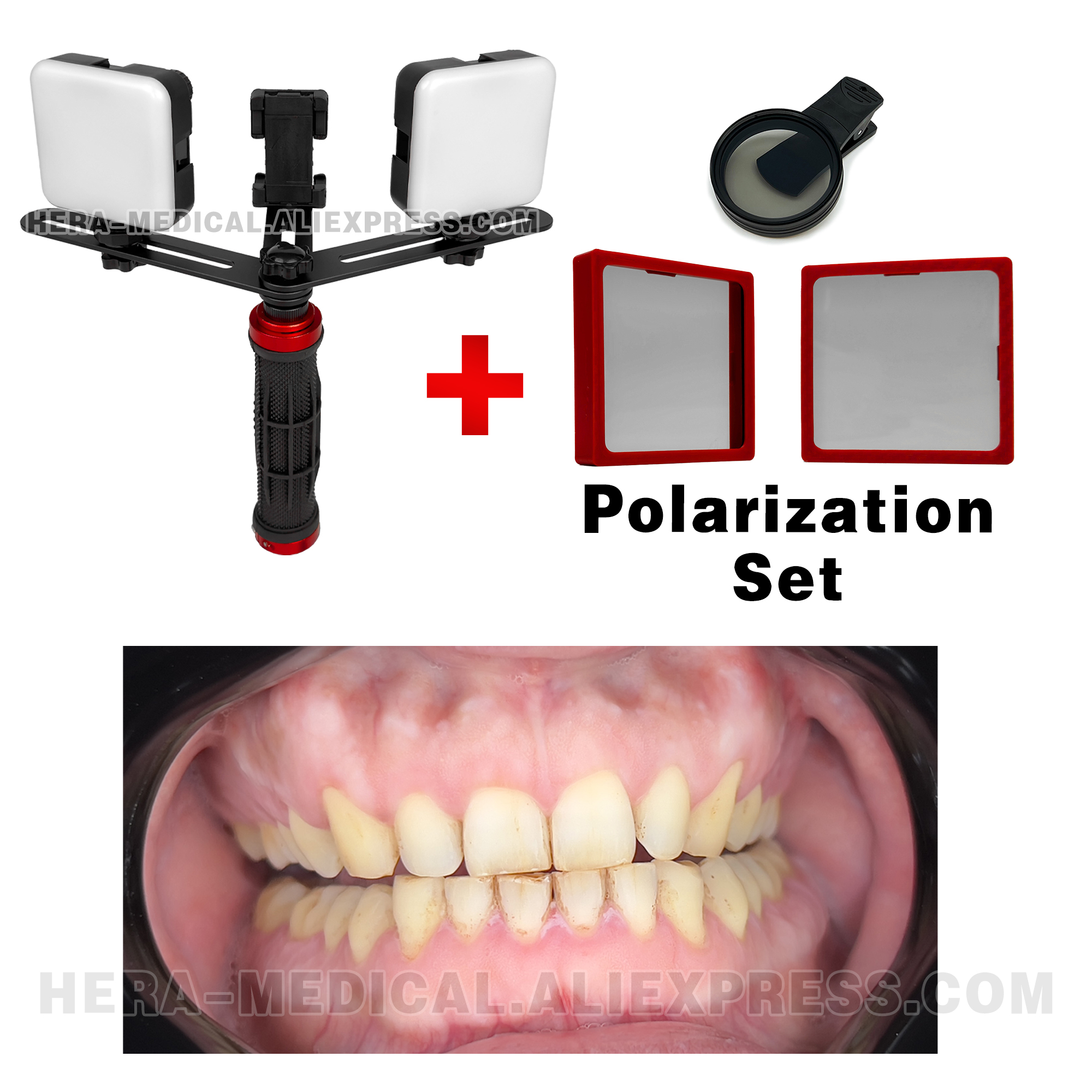 Dental Photography LED Light B – обзор и цена Photography Lighting Lamp