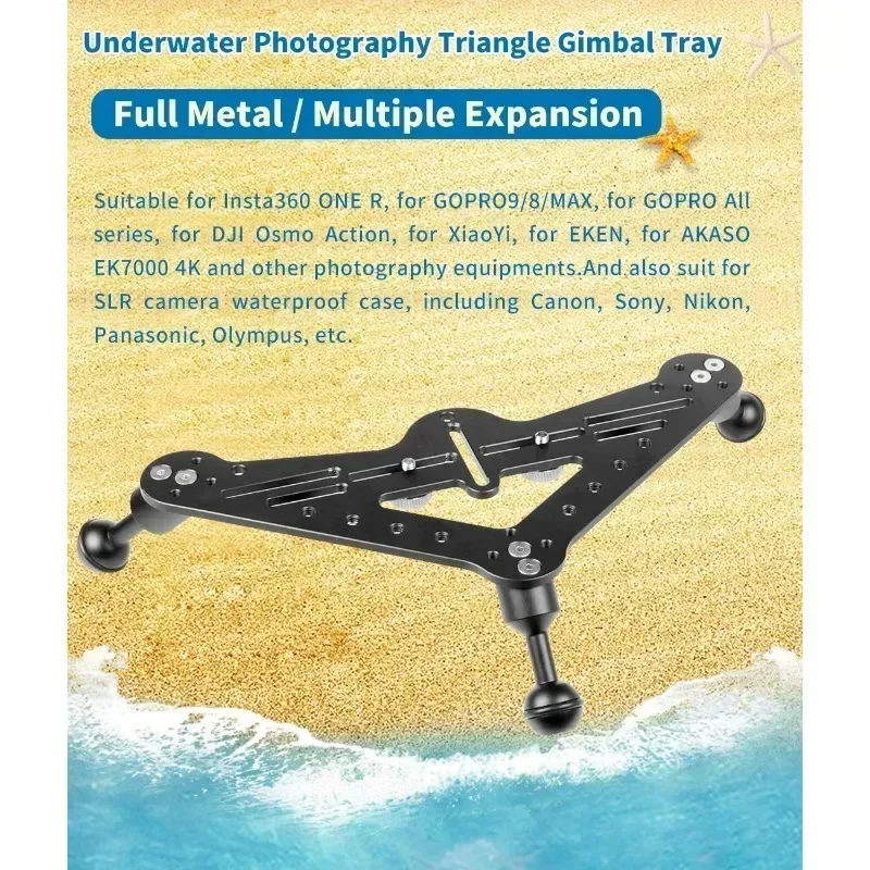 Diving Tray Rig Video Triangul – обзор и цена Photography Lighting Rig