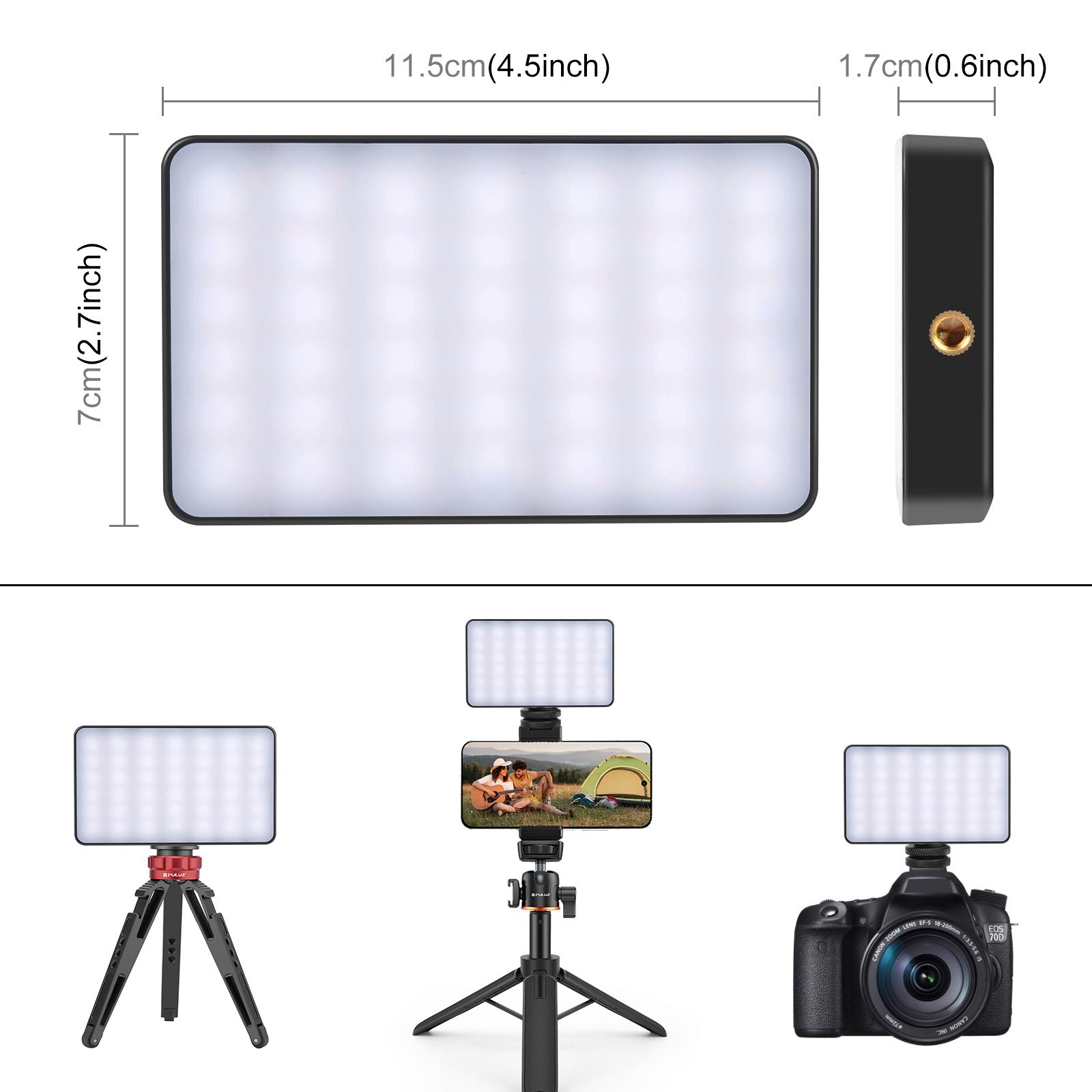 PULUZ Pocket Light 140 LEDs RG – обзор и цена Photography Lighting Type