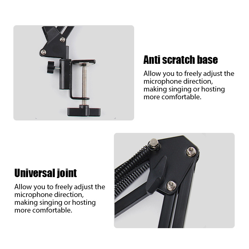 Microphone Stand Adjustable De – обзор и цена Boom Arm Stand
