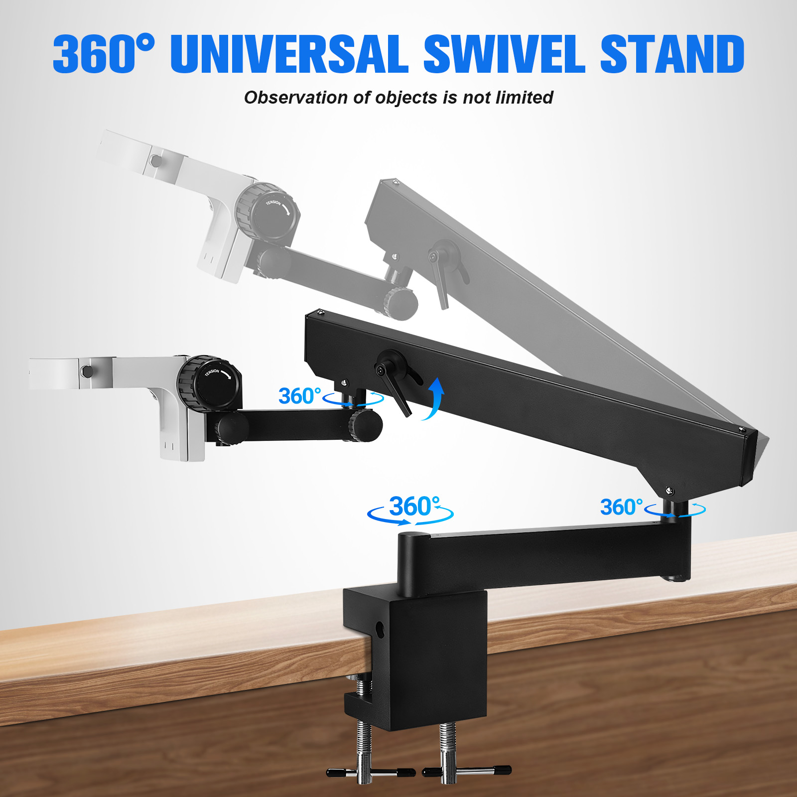 Extension Articulating Clamp H – обзор и цена Boom Arm Stand