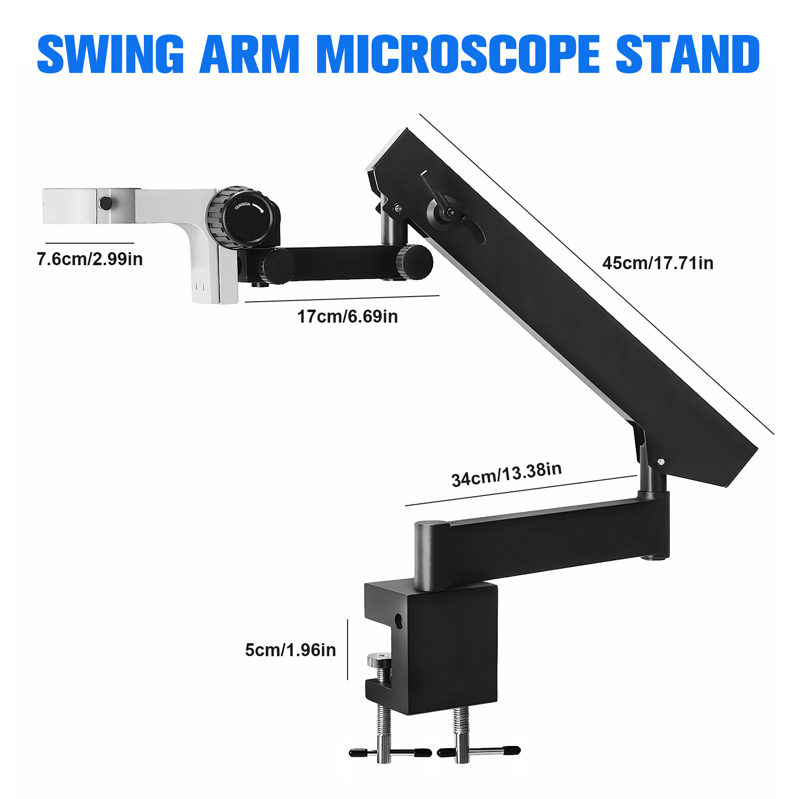 Extension Articulating Clamp H – обзор и цена Boom Arm Stand