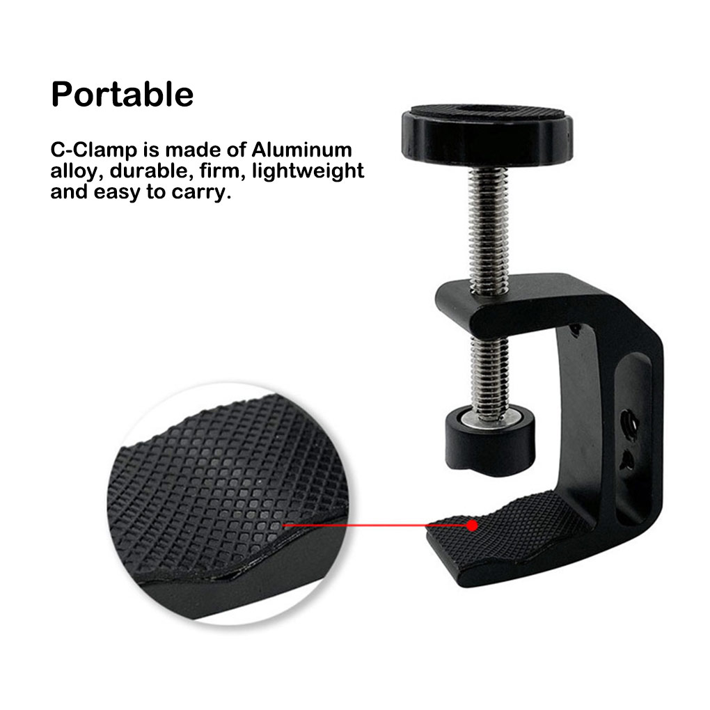 C- Shaped Clamp Aluminum Alloy – обзор и цена Photography Lighting Type
