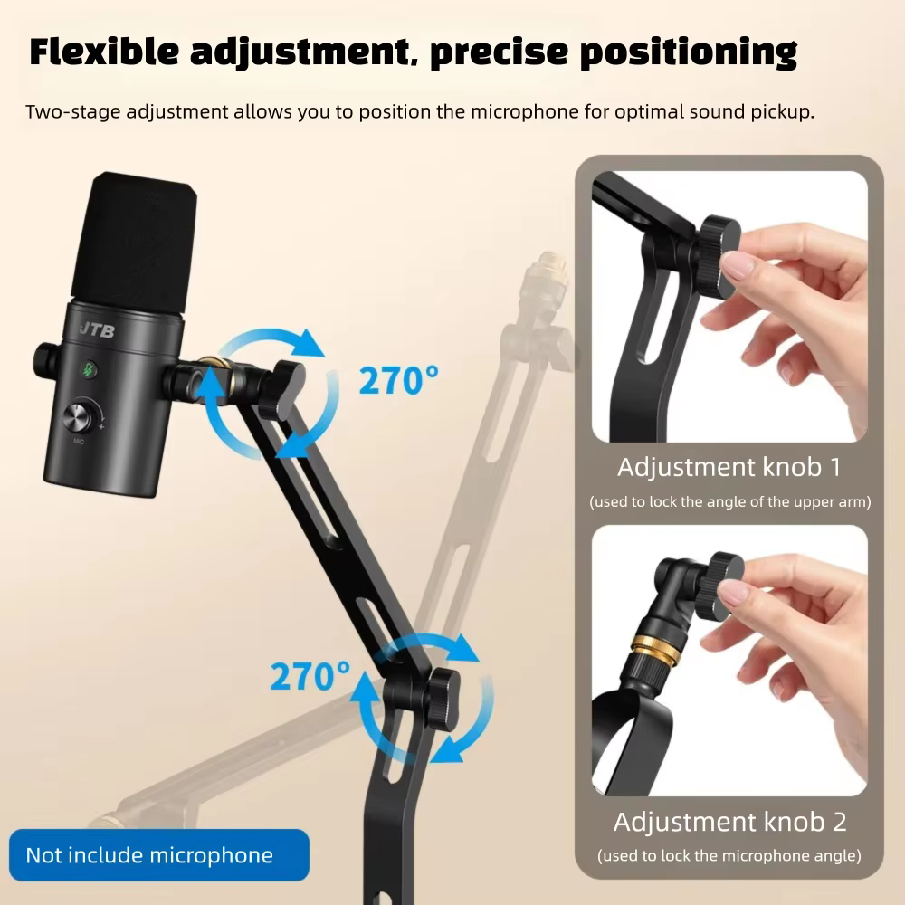Foldable Desktop Microphone St – обзор и цена Boom Arm Stand
