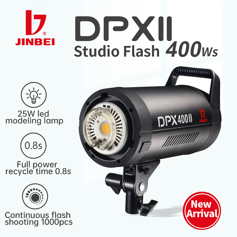 NEW!JINBEI DPX-400II 400W 25W  – обзор и цена Good Lighting In Photography