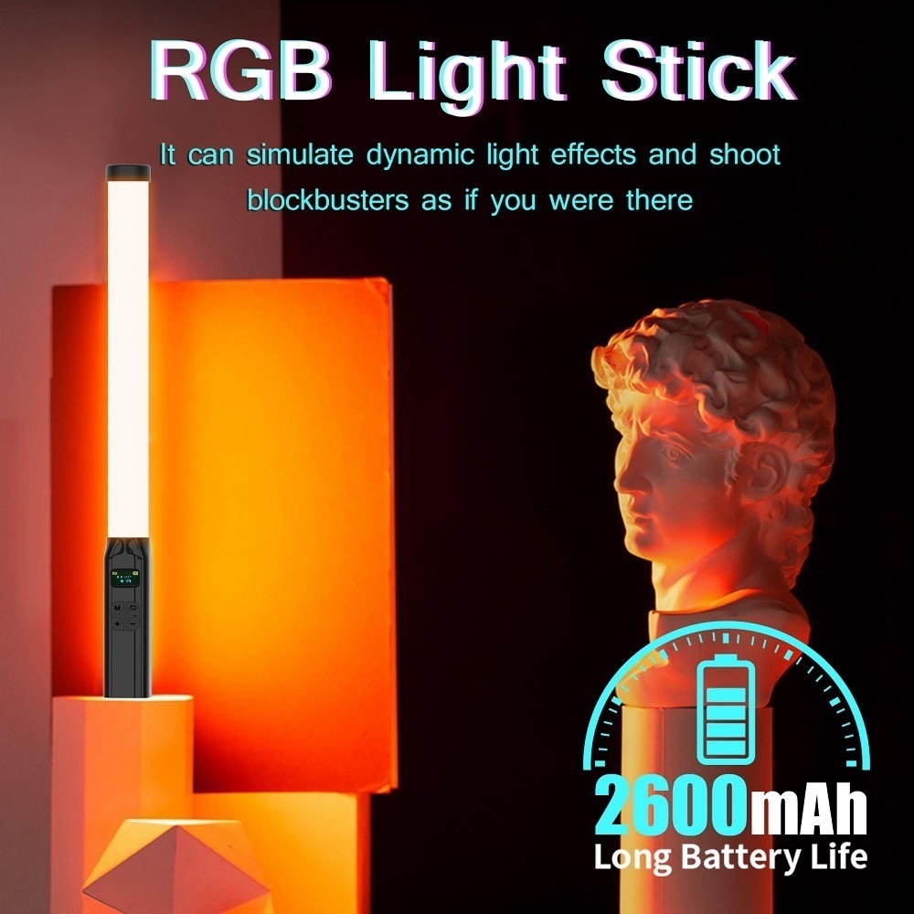 50CM RGB Stick Light Wand Ligh – обзор и цена Photography Lighting Type