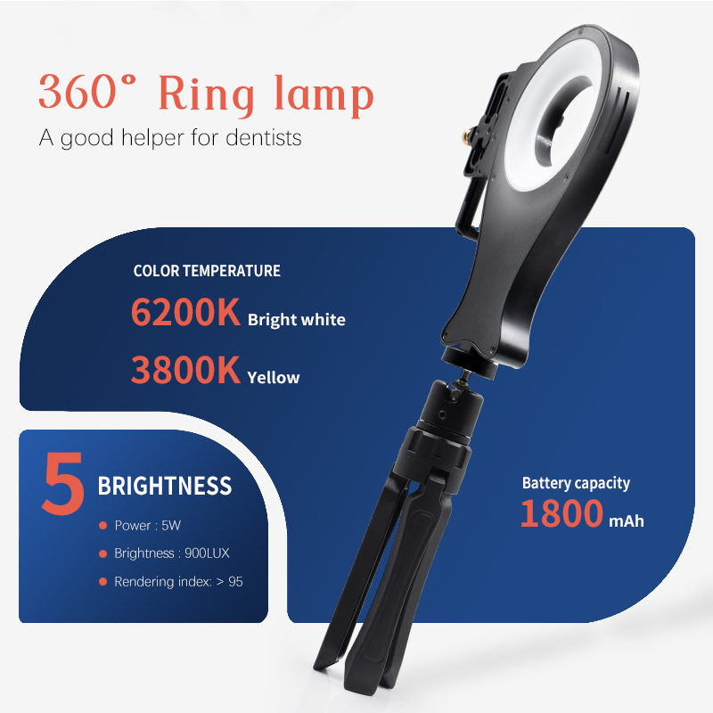 JUMTOP Dental Photography Ring – обзор и цена Photography Lighting Lamp
