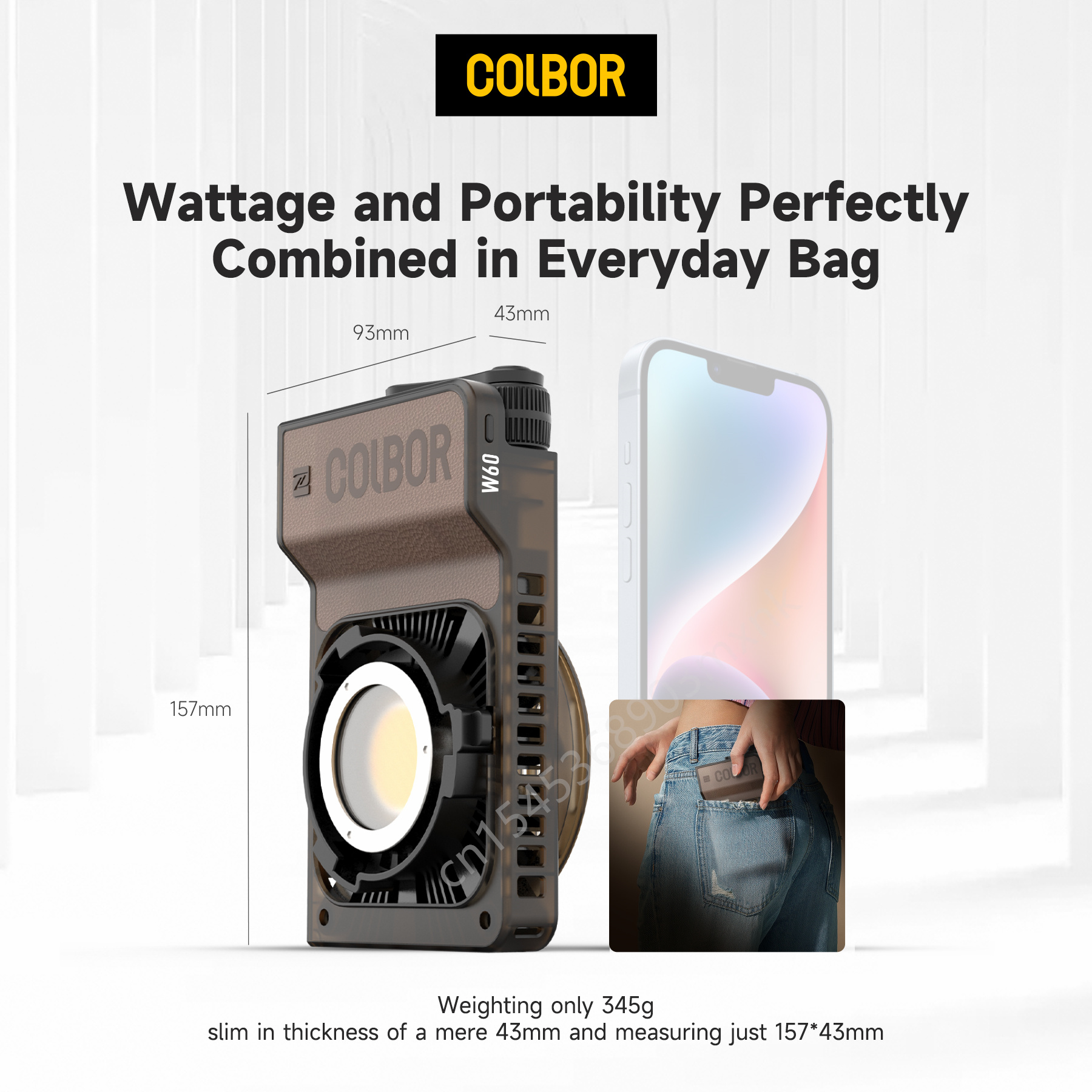 Colbor W60 W100R RGB LED Video – обзор и цена Photography Lighting Styles