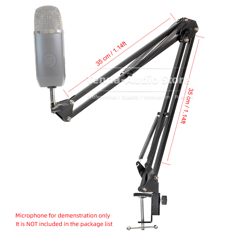 Desktop Clamp Suspension Mic B – обзор и цена Boom Arm Stand
