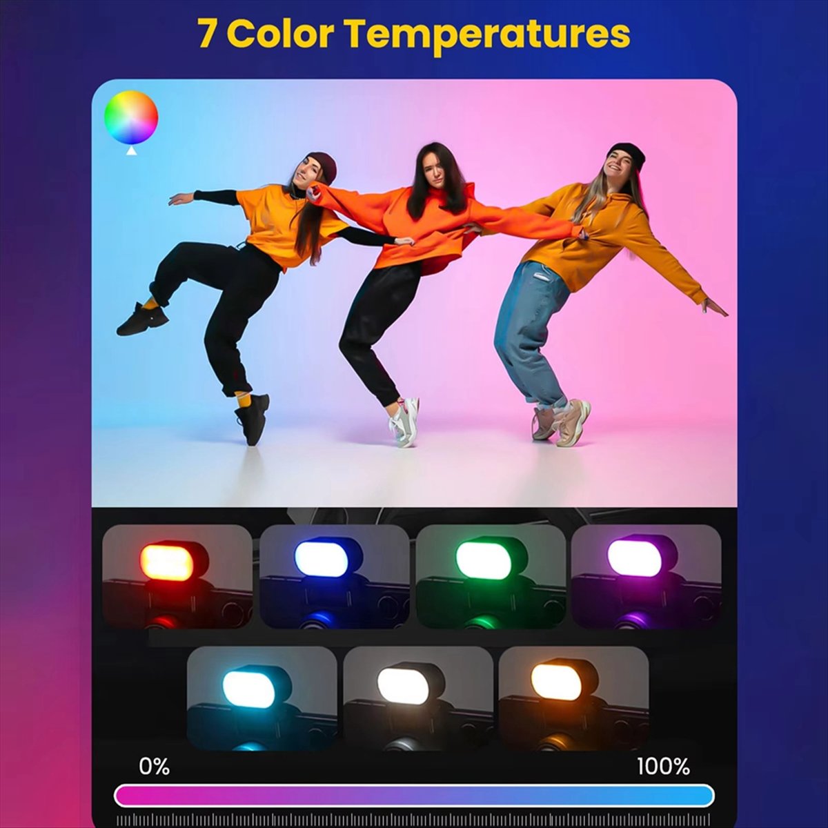 RGB Magnetic Fill Light for Gi – обзор и цена Lighting Effect In Photography