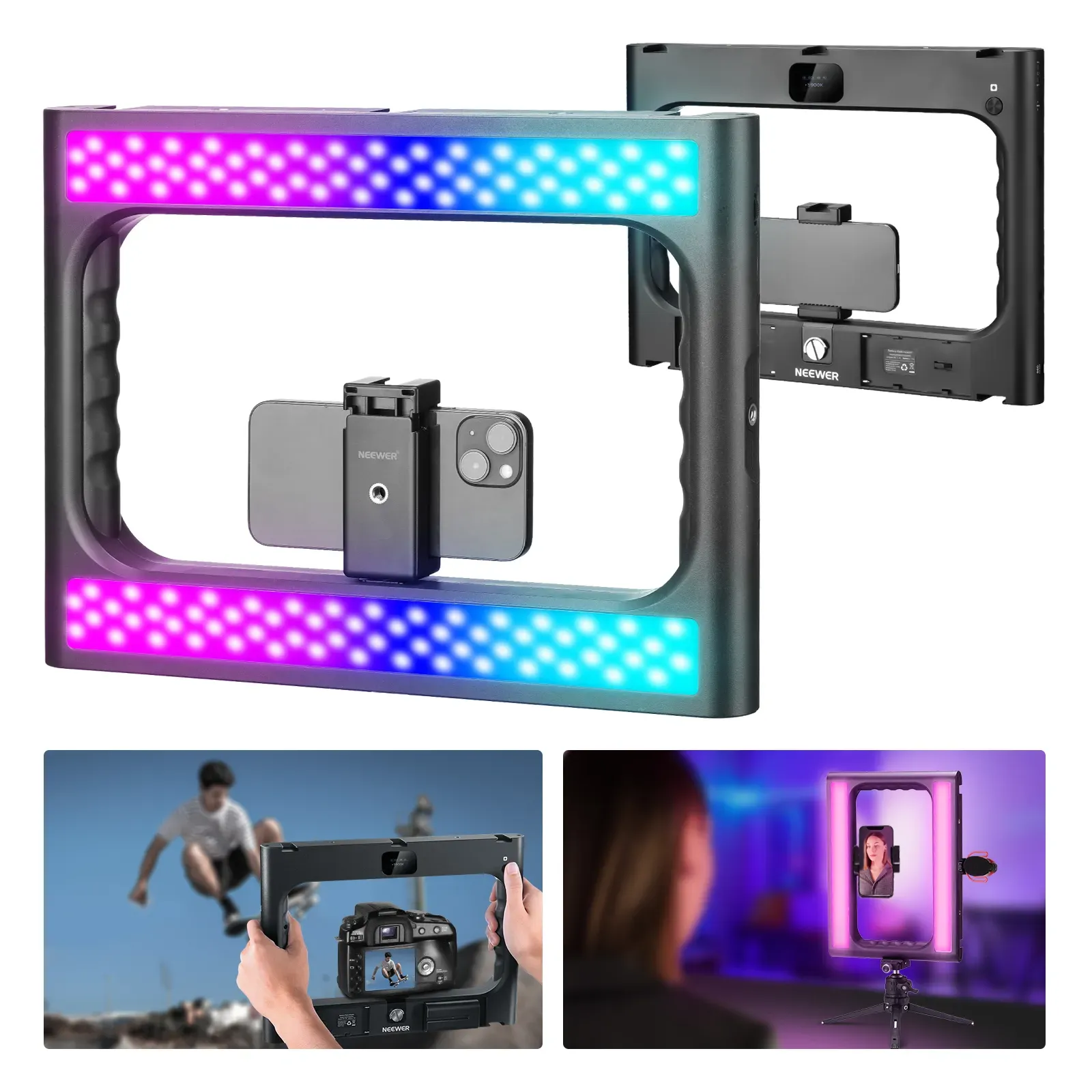 NEEWER RGB-A111 II Smartphone  – обзор и цена Photography Lighting Rig