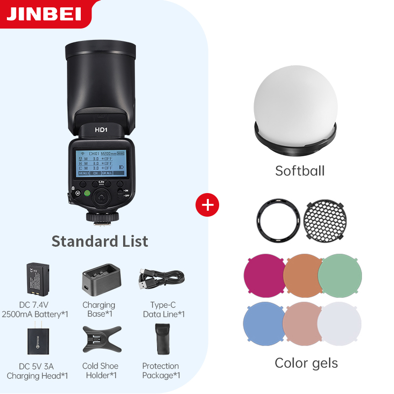 JINBEI HD-1 Camera Flash Light – обзор и цена Good Lighting In Photography