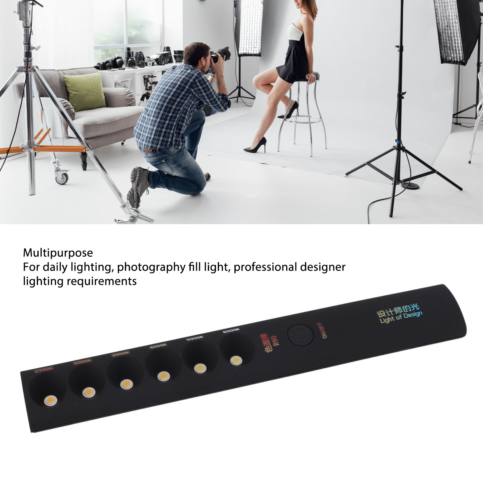 Video Light Wand Portable Colo – обзор и цена Photography Lighting Lamp