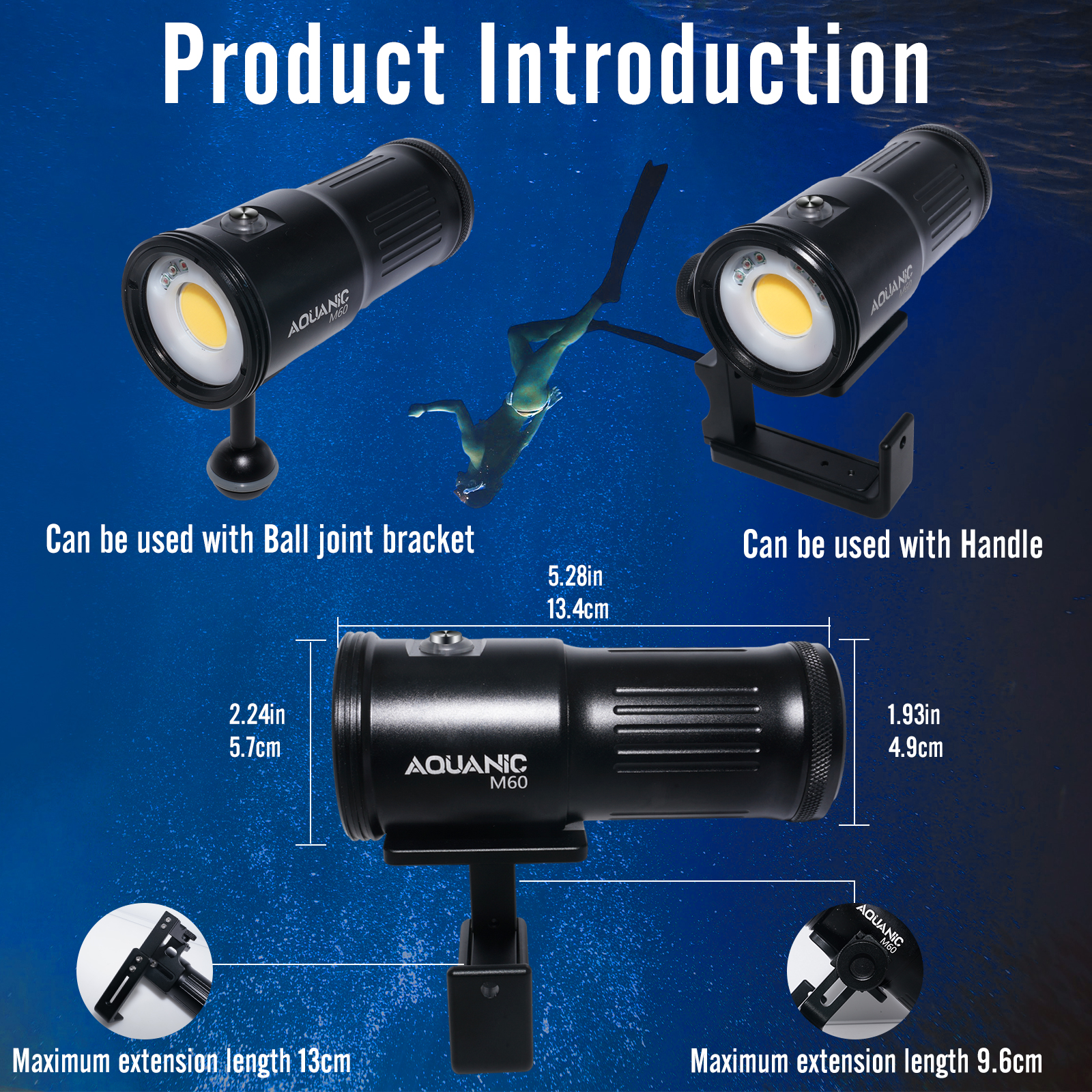 Nitescuba professional diving  – обзор и цена Photography Lighting Type