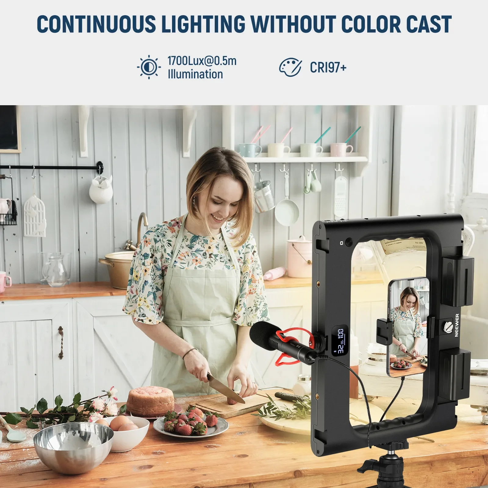 NEEWER A111 II Smartphone Vide – обзор и цена Photography Lighting Rig