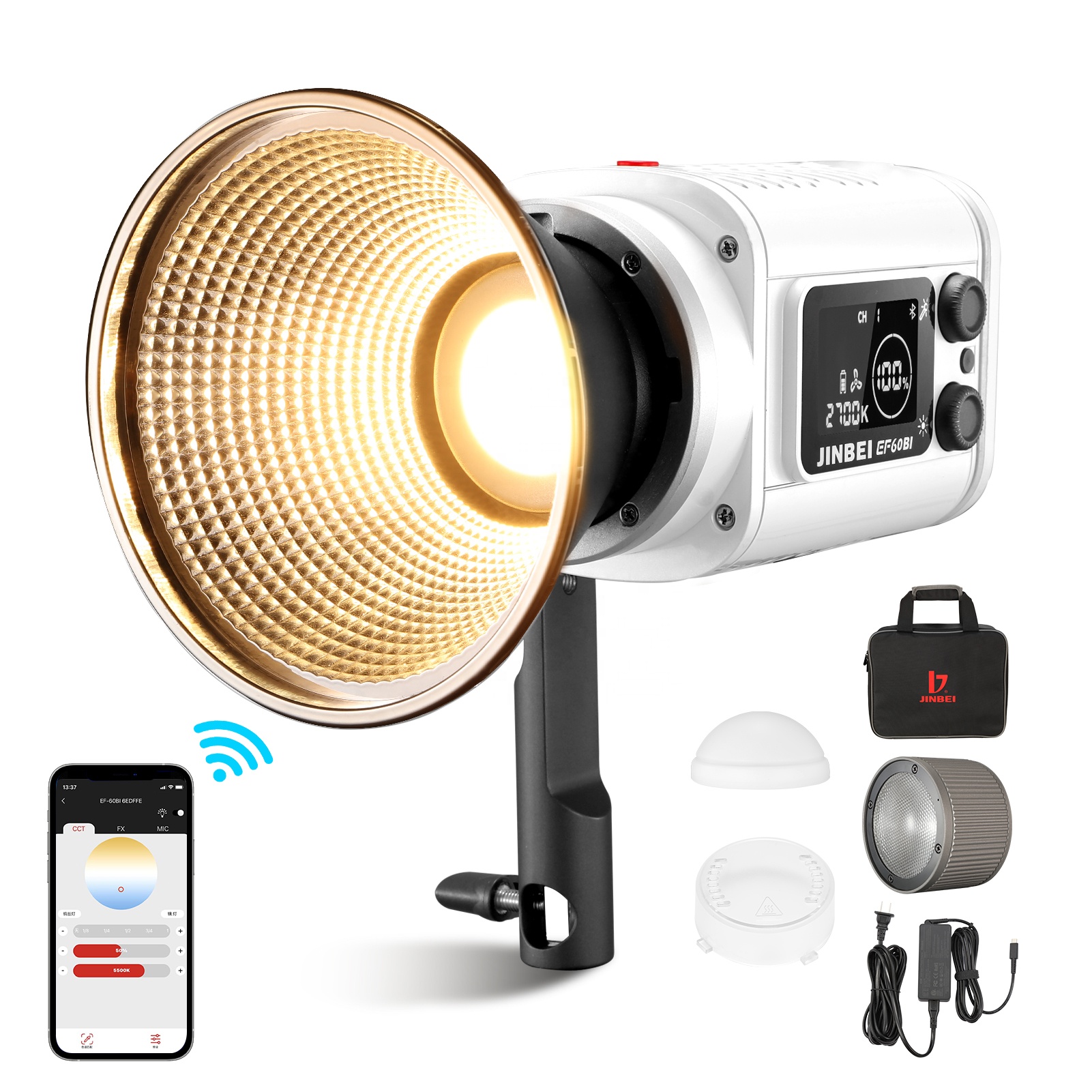 JINBEI EF-60BI 60w Photography – обзор и цена Good Lighting In Photography