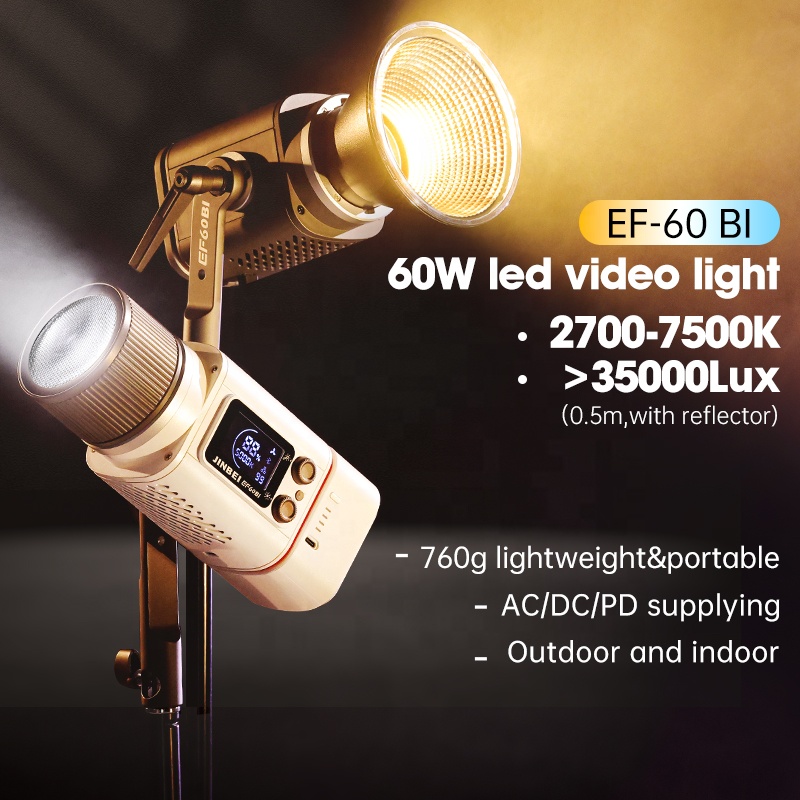 JINBEI EF-60BI 60w Photography – обзор и цена Good Lighting In Photography